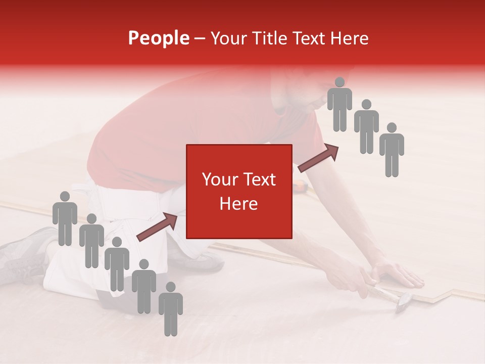 Indoor Construction Constructor PowerPoint Template