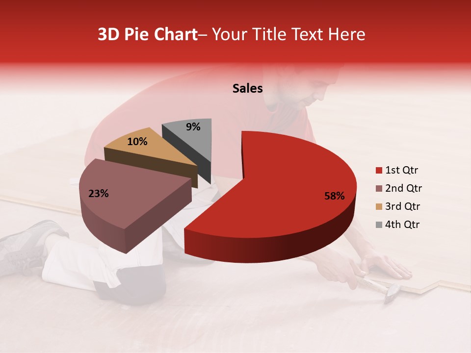 Indoor Construction Constructor PowerPoint Template