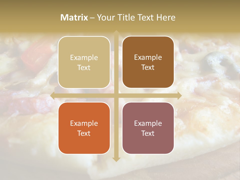 Fastfood Meat Supper Sated PowerPoint Template