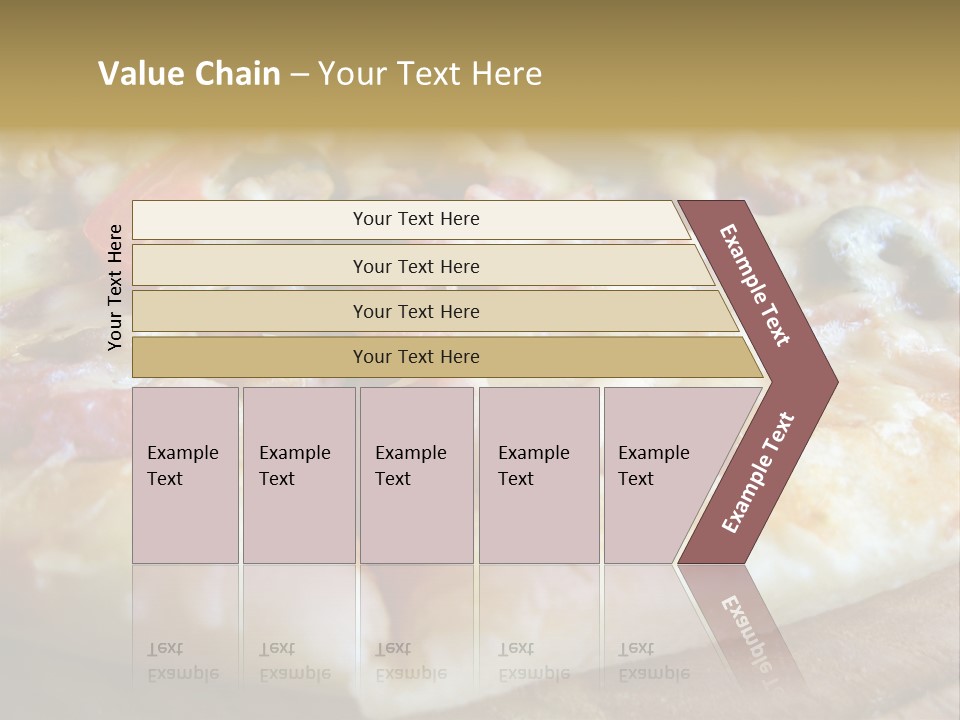 Fastfood Meat Supper Sated PowerPoint Template