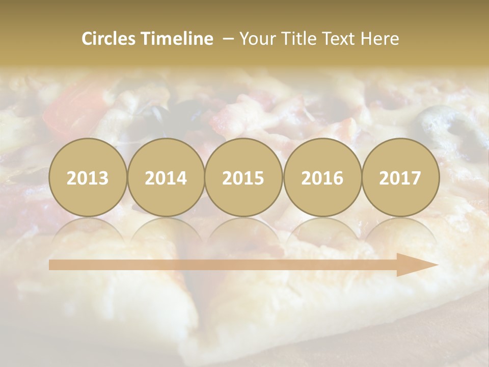 Fastfood Meat Supper Sated PowerPoint Template