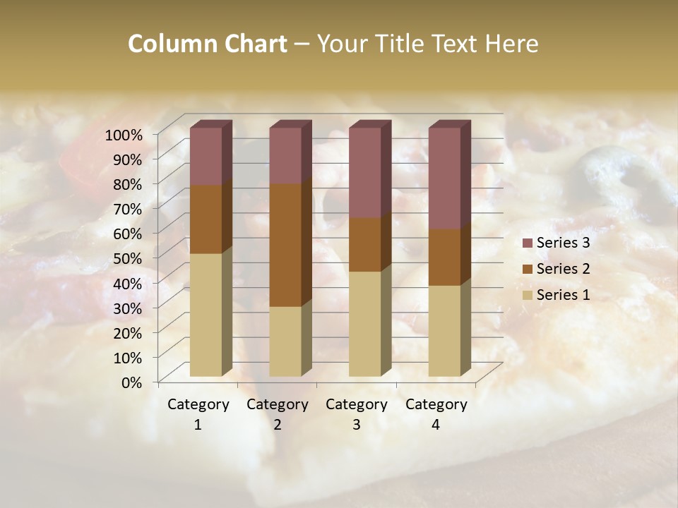 Fastfood Meat Supper Sated PowerPoint Template