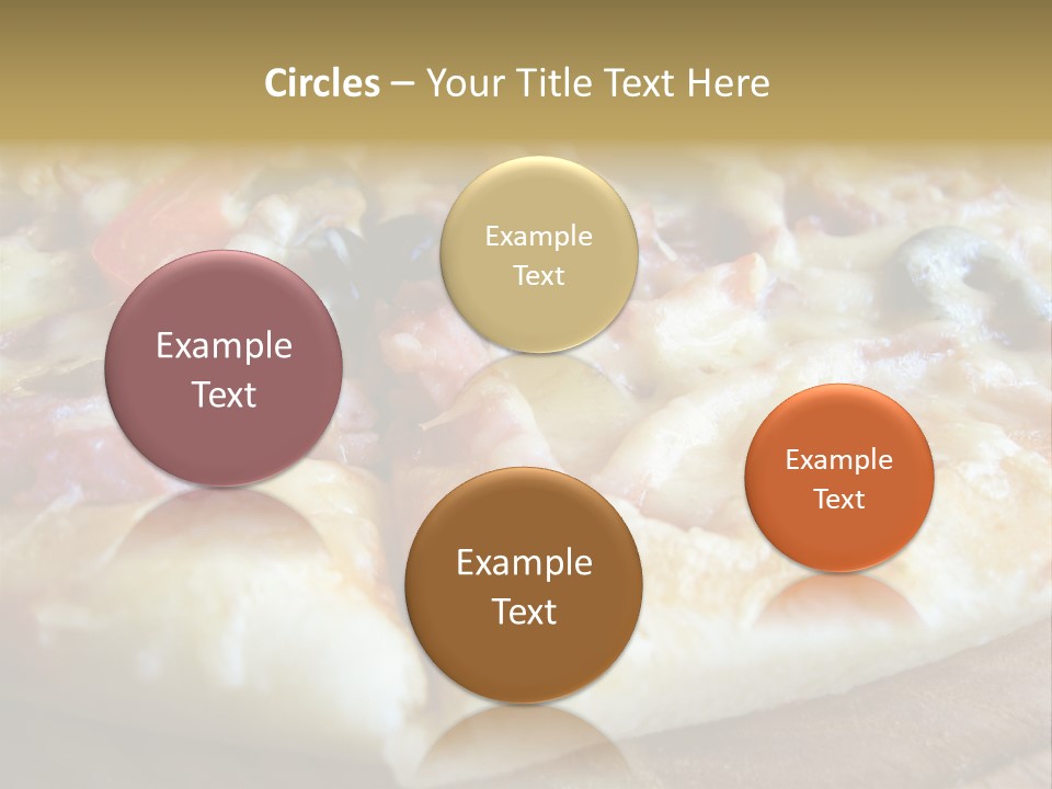 Fastfood Meat Supper Sated PowerPoint Template