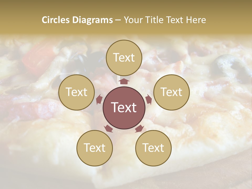 Fastfood Meat Supper Sated PowerPoint Template