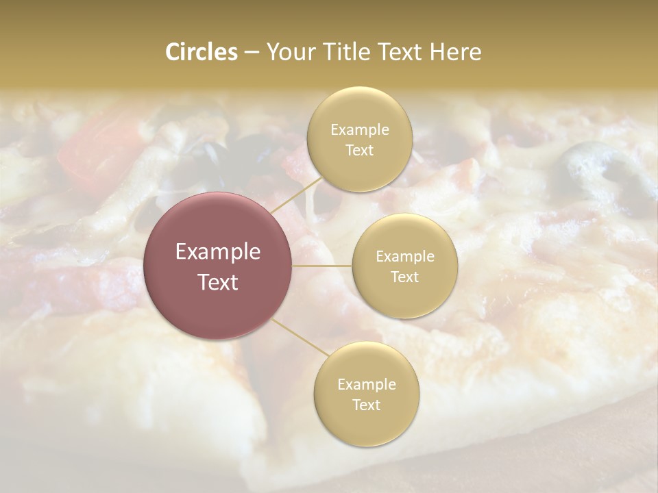 Fastfood Meat Supper Sated PowerPoint Template