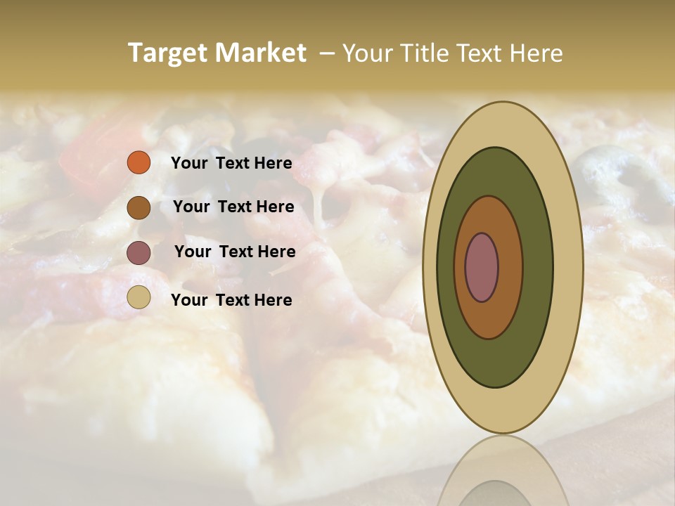 Fastfood Meat Supper Sated PowerPoint Template