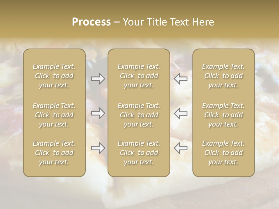 Fastfood Meat Supper Sated PowerPoint Template