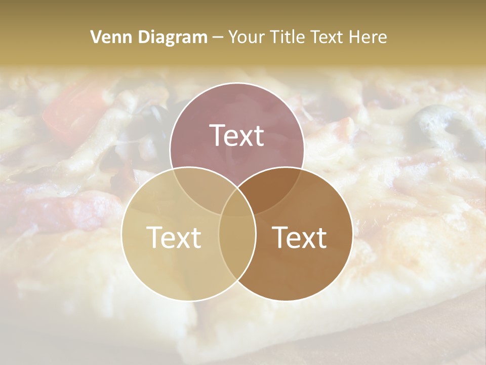 Fastfood Meat Supper Sated PowerPoint Template