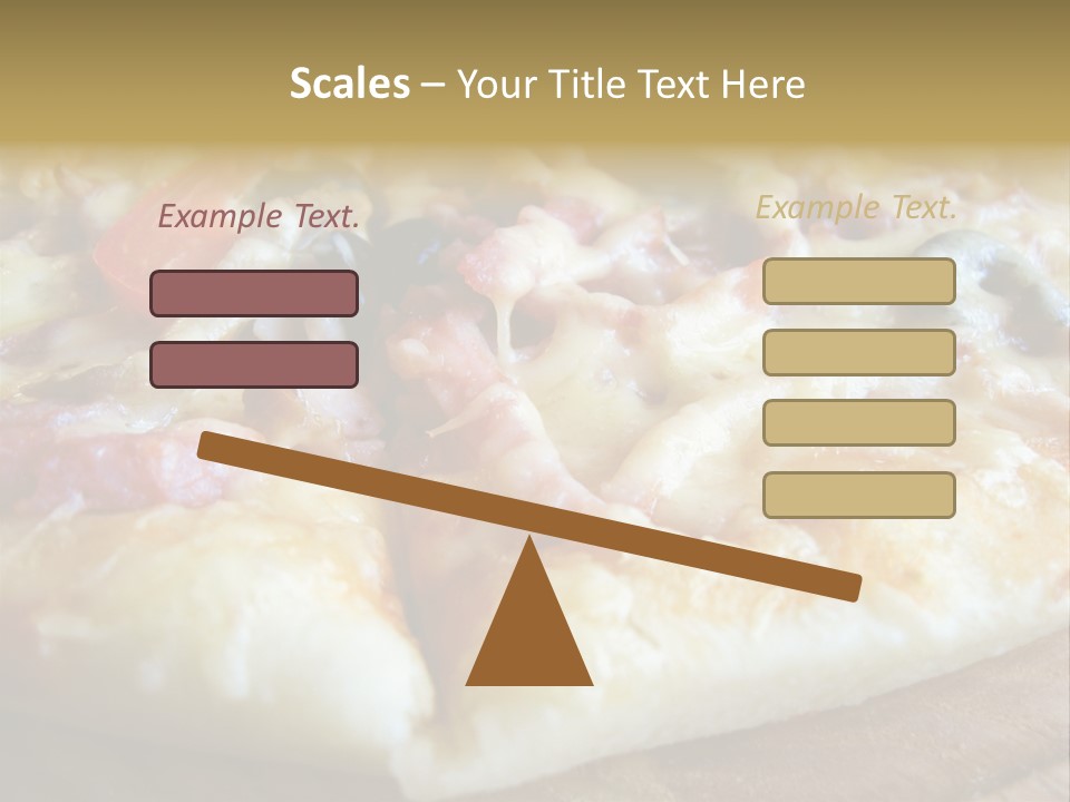 Fastfood Meat Supper Sated PowerPoint Template