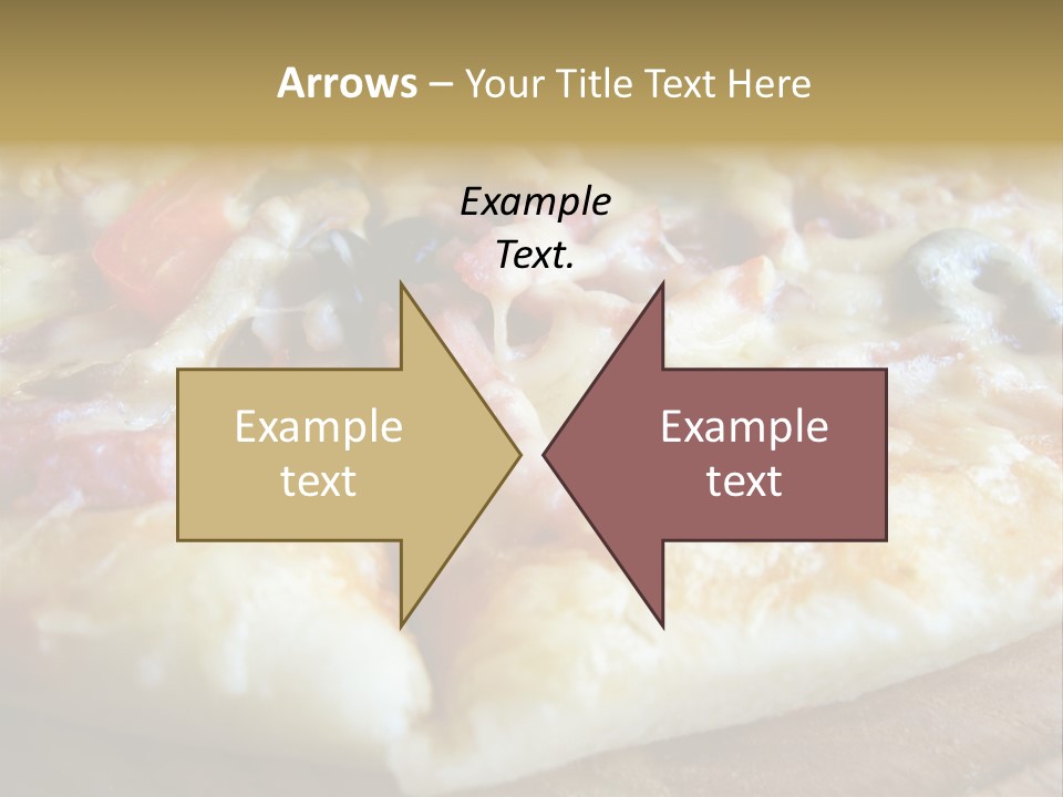 Fastfood Meat Supper Sated PowerPoint Template