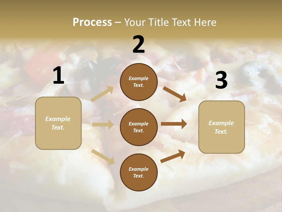 Fastfood Meat Supper Sated PowerPoint Template