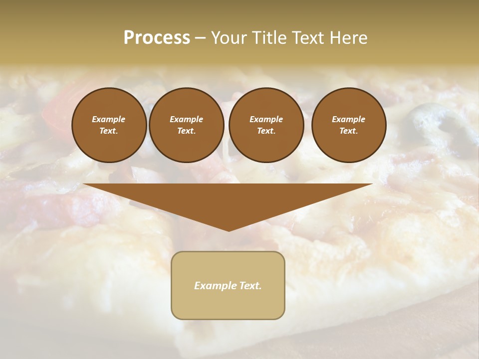 Fastfood Meat Supper Sated PowerPoint Template