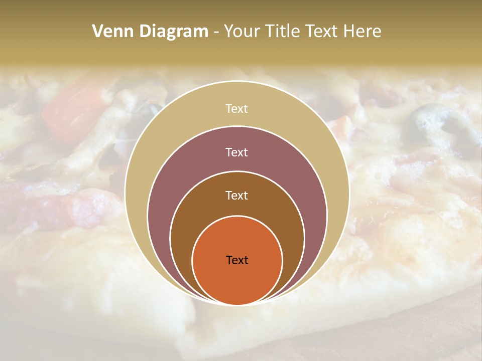 Fastfood Meat Supper Sated PowerPoint Template