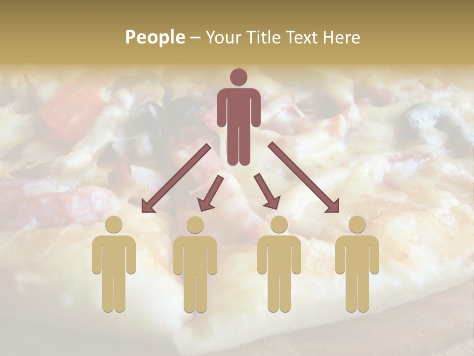 Fastfood Meat Supper Sated PowerPoint Template