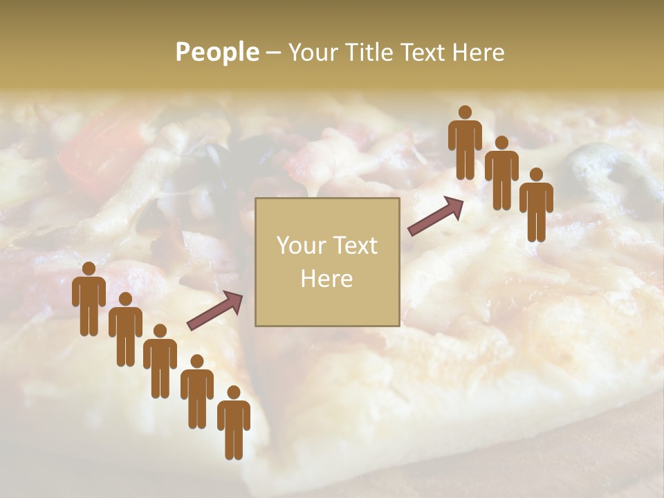 Fastfood Meat Supper Sated PowerPoint Template