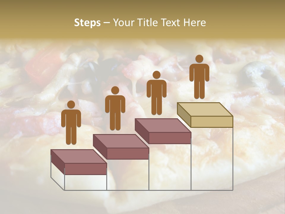 Fastfood Meat Supper Sated PowerPoint Template