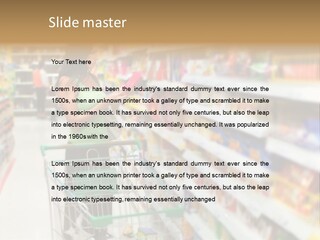 Packaging Retail Label PowerPoint Template