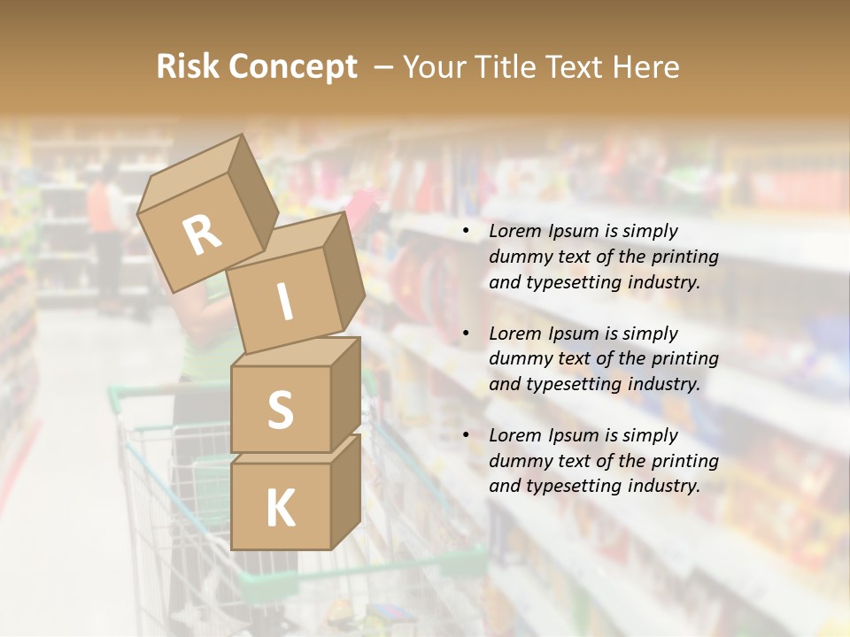 Packaging Retail Label PowerPoint Template