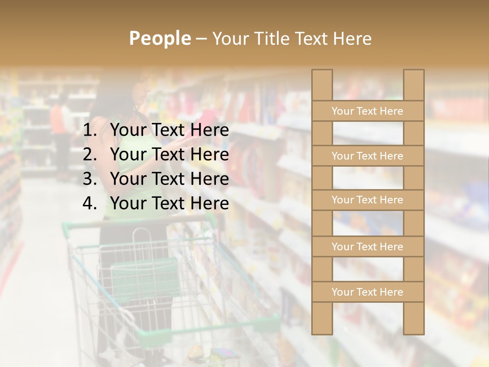 Packaging Retail Label PowerPoint Template