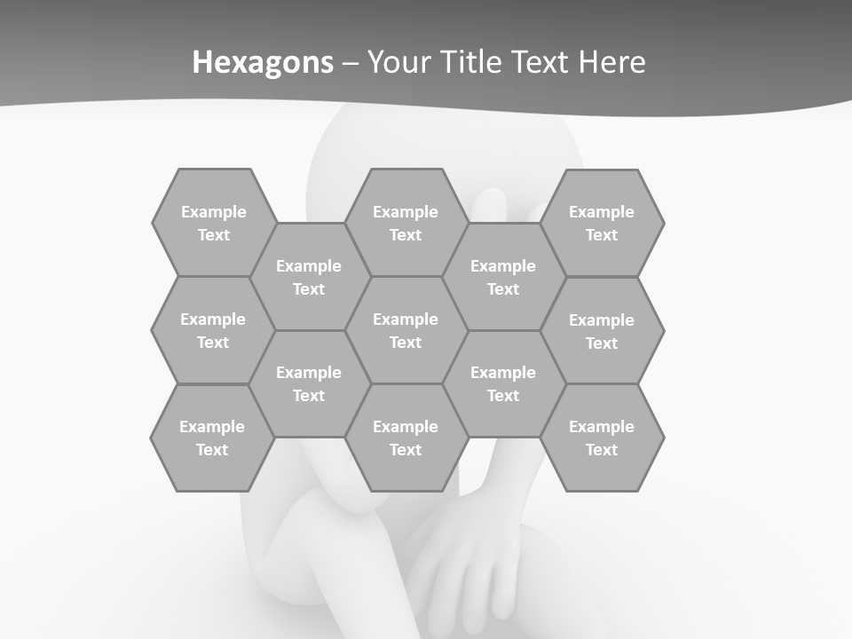 Sadness Grey Unhappy PowerPoint Template