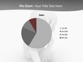 Sadness Grey Unhappy PowerPoint Template