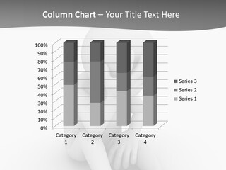 Sadness Grey Unhappy PowerPoint Template