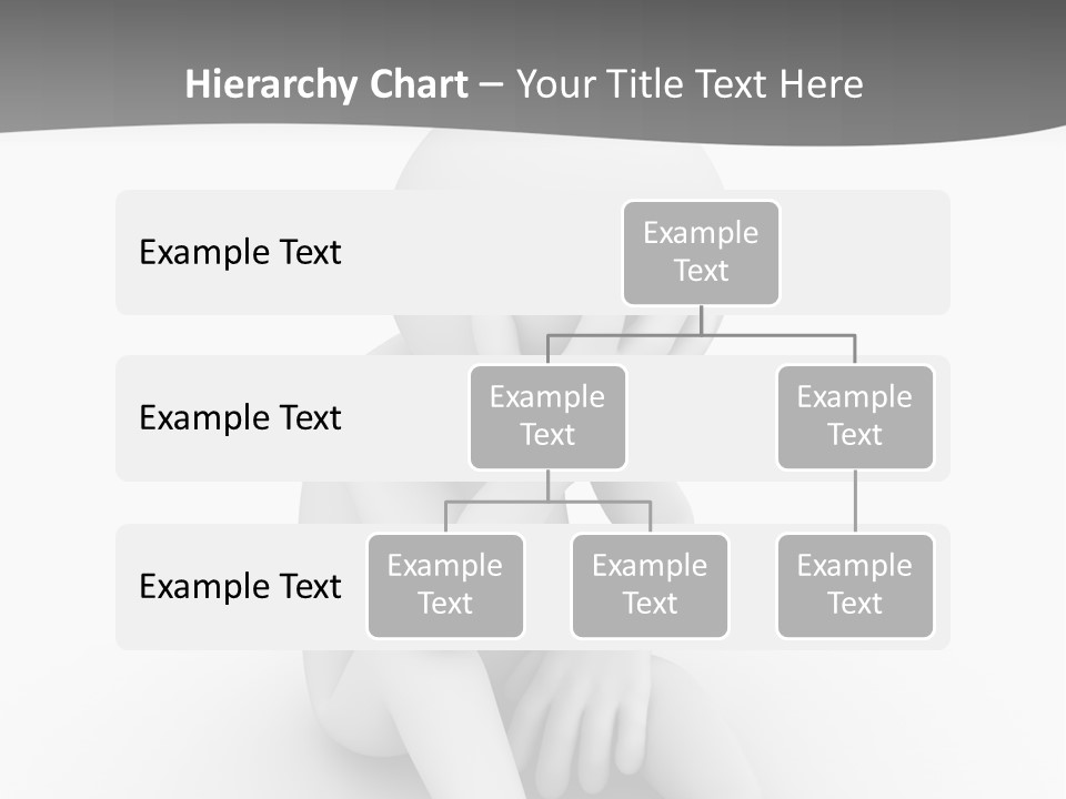 Sadness Grey Unhappy PowerPoint Template