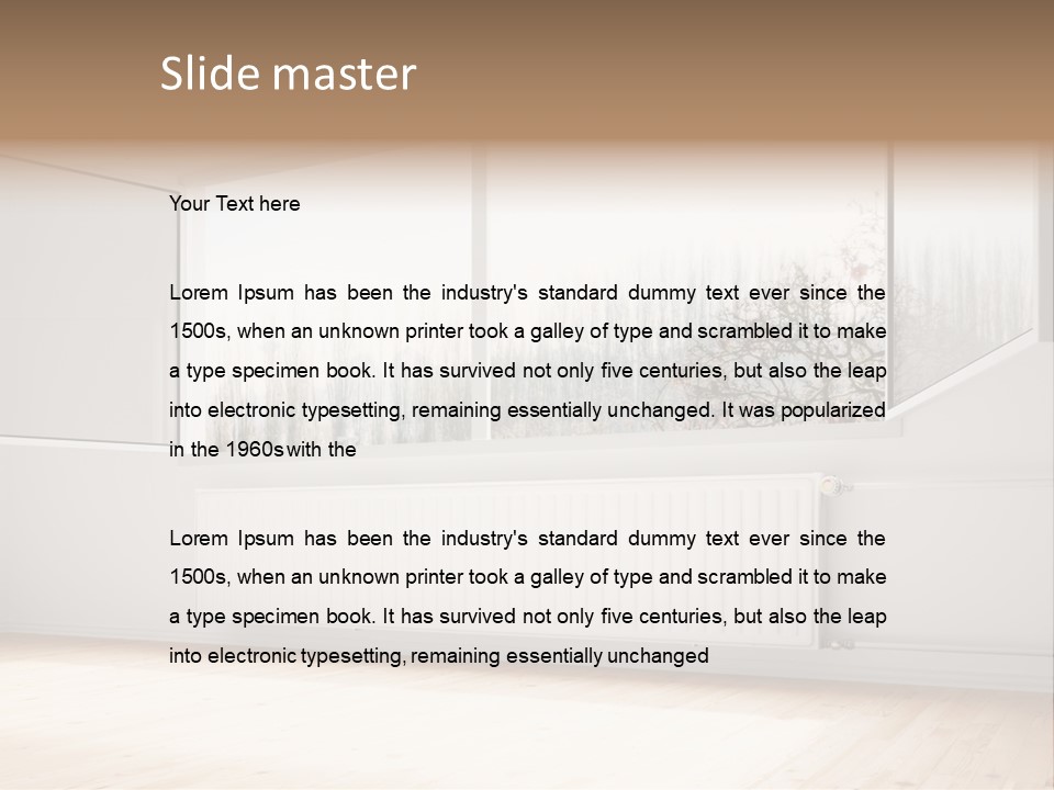 Increase Warmth Fitting PowerPoint Template