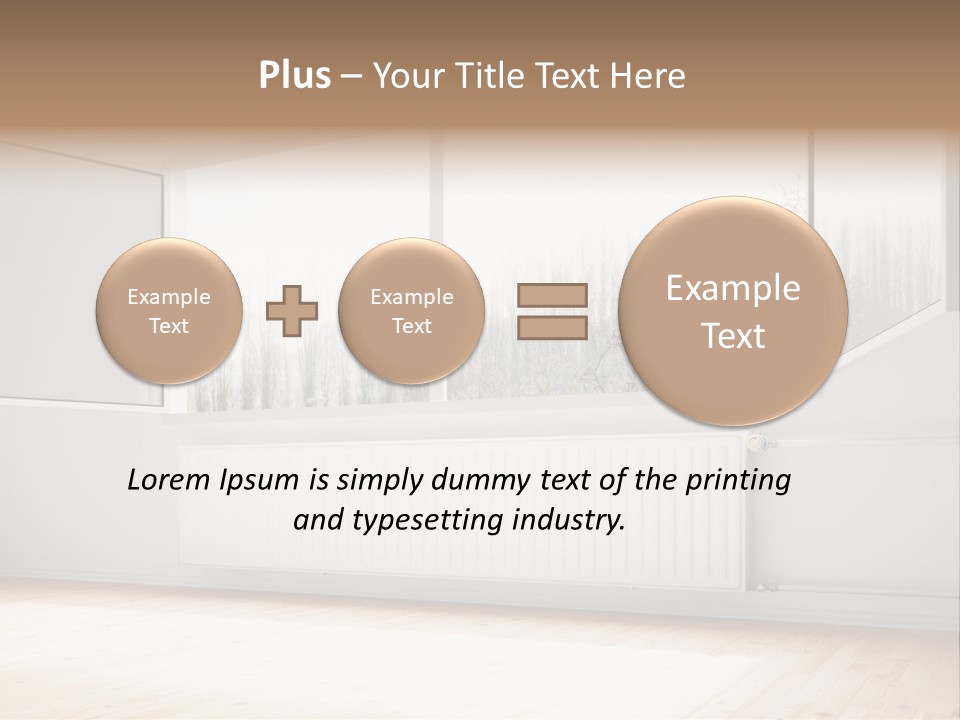 Increase Warmth Fitting PowerPoint Template