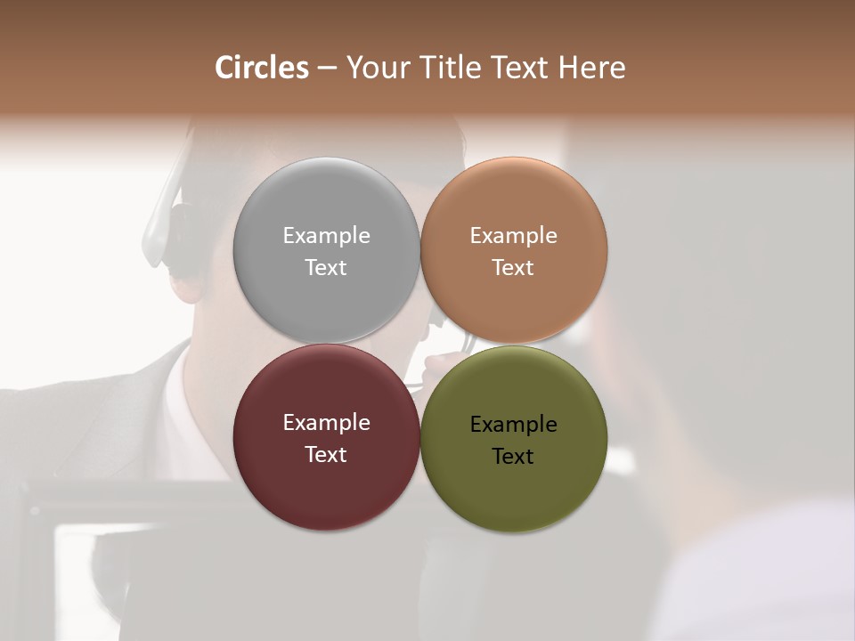 Friendly Call Face PowerPoint Template