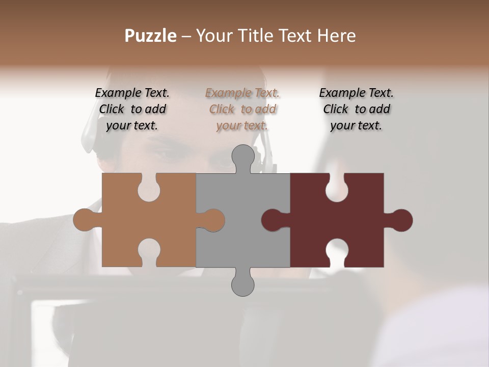 Friendly Call Face PowerPoint Template