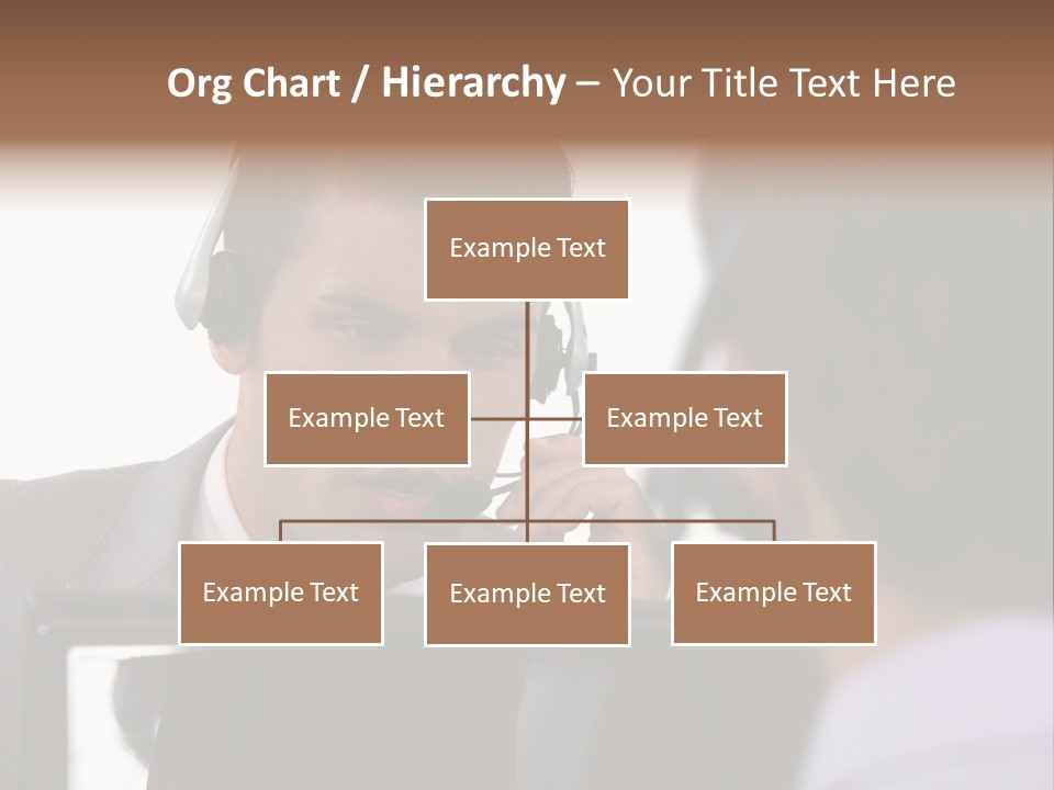 Friendly Call Face PowerPoint Template