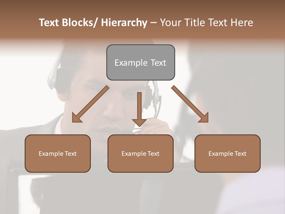 Friendly Call Face PowerPoint Template