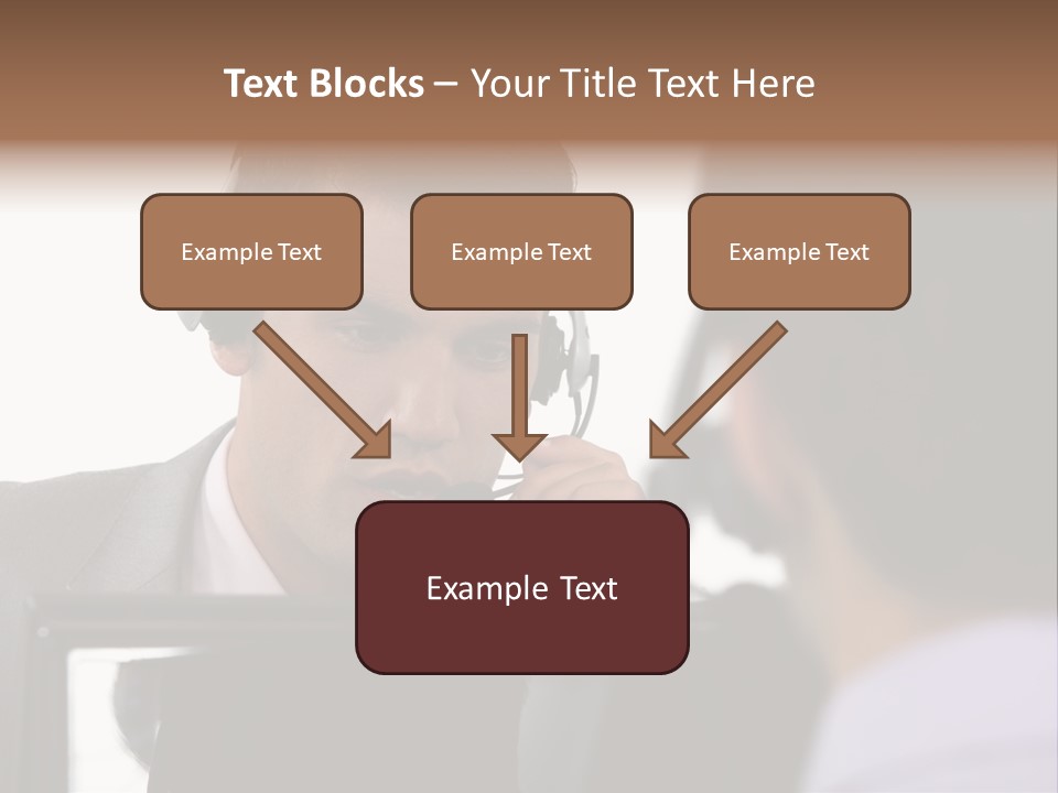 Friendly Call Face PowerPoint Template