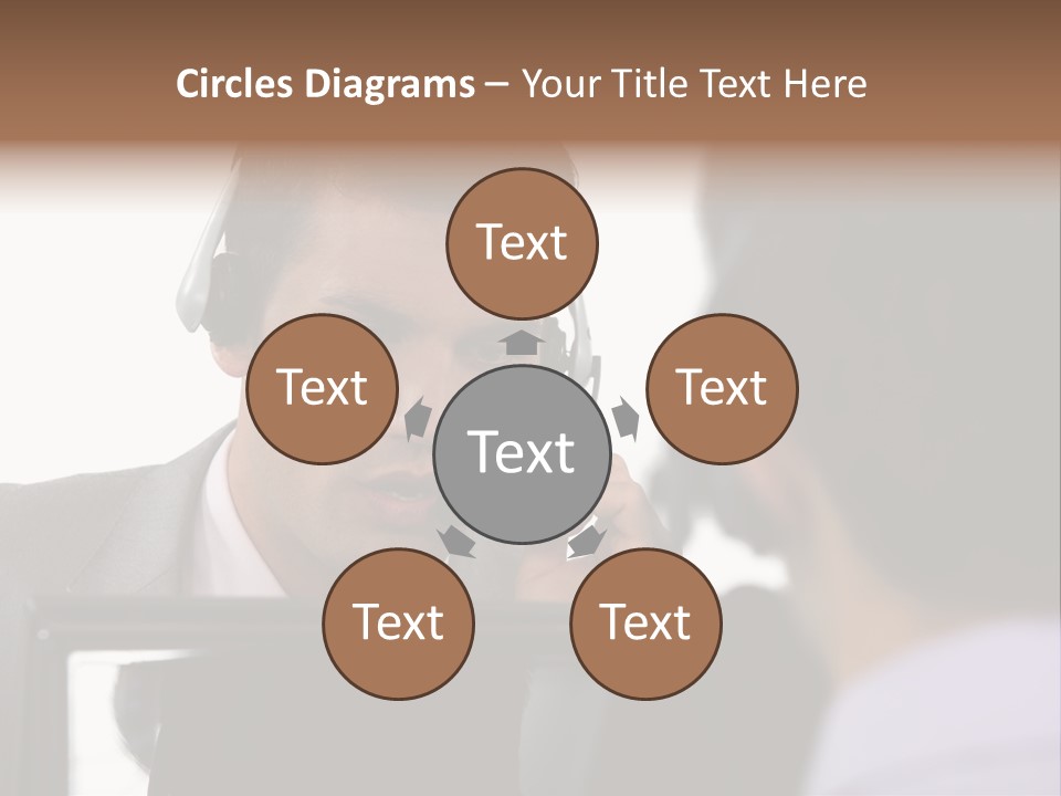 Friendly Call Face PowerPoint Template