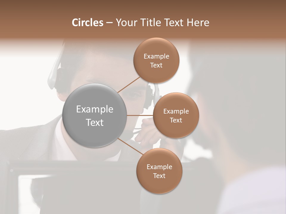 Friendly Call Face PowerPoint Template