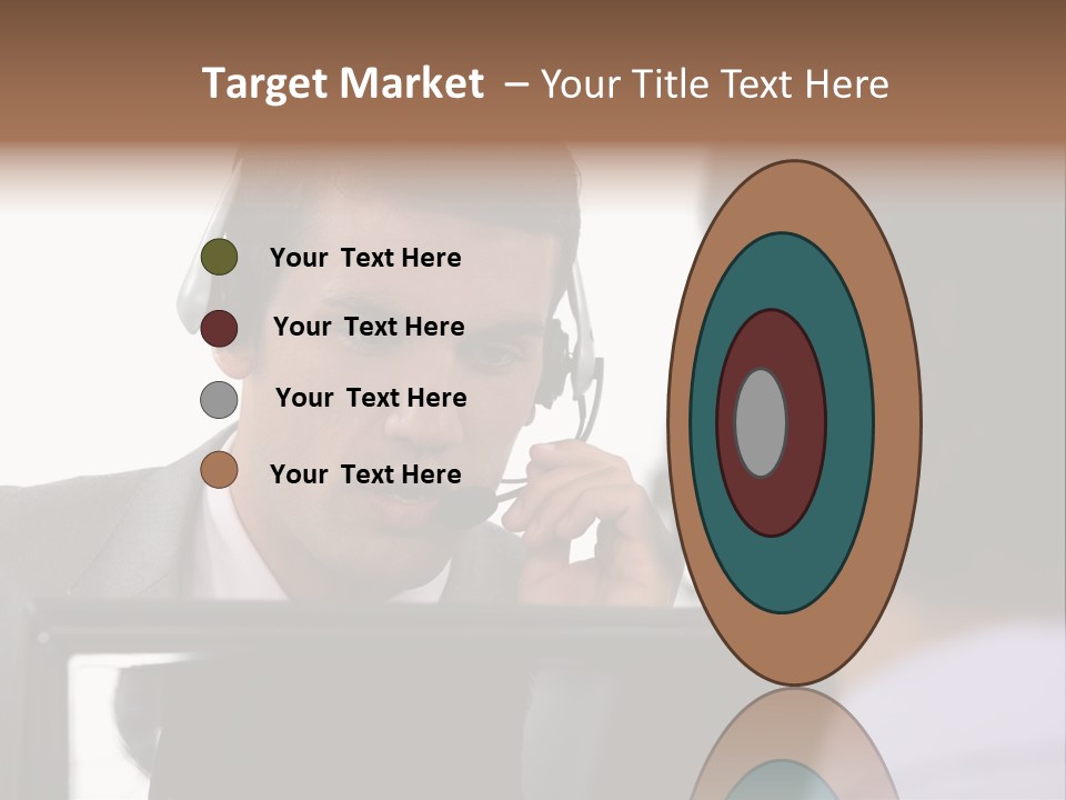 Friendly Call Face PowerPoint Template