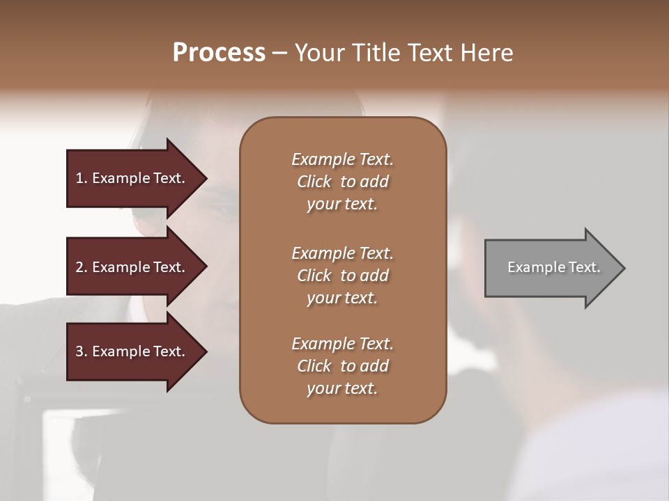 Friendly Call Face PowerPoint Template