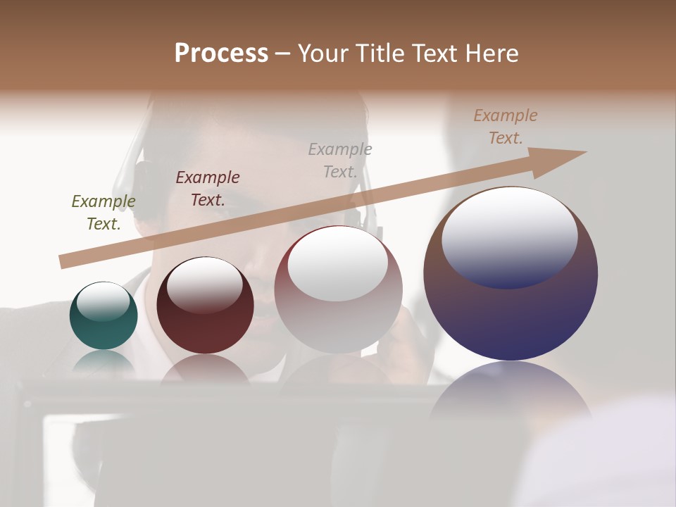 Friendly Call Face PowerPoint Template