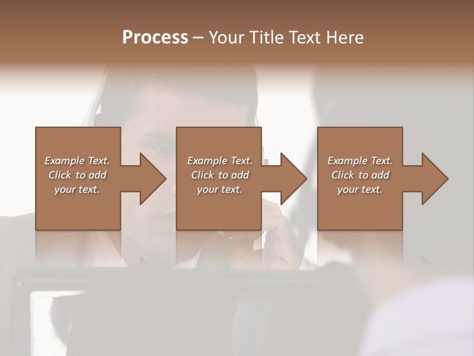 Friendly Call Face PowerPoint Template