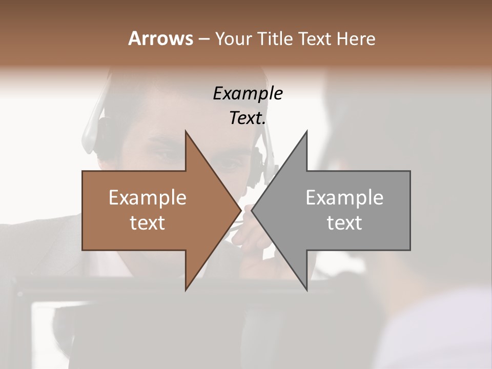 Friendly Call Face PowerPoint Template