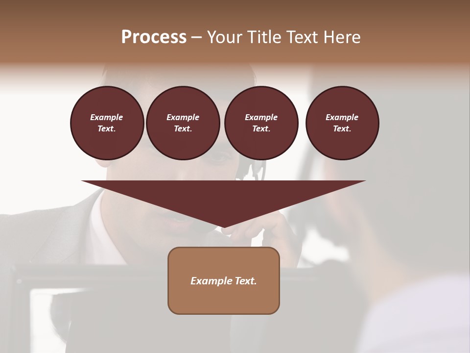 Friendly Call Face PowerPoint Template