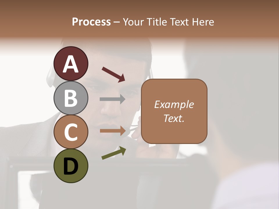 Friendly Call Face PowerPoint Template