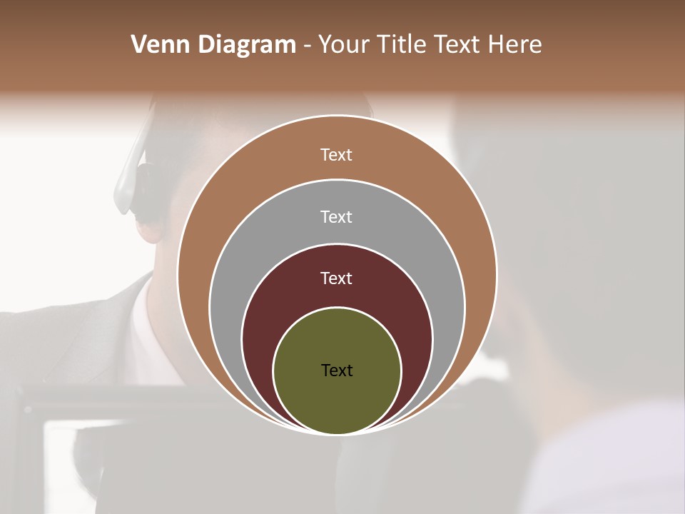 Friendly Call Face PowerPoint Template