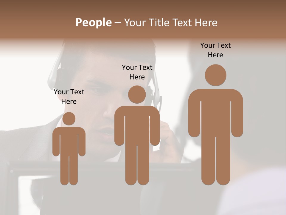 Friendly Call Face PowerPoint Template