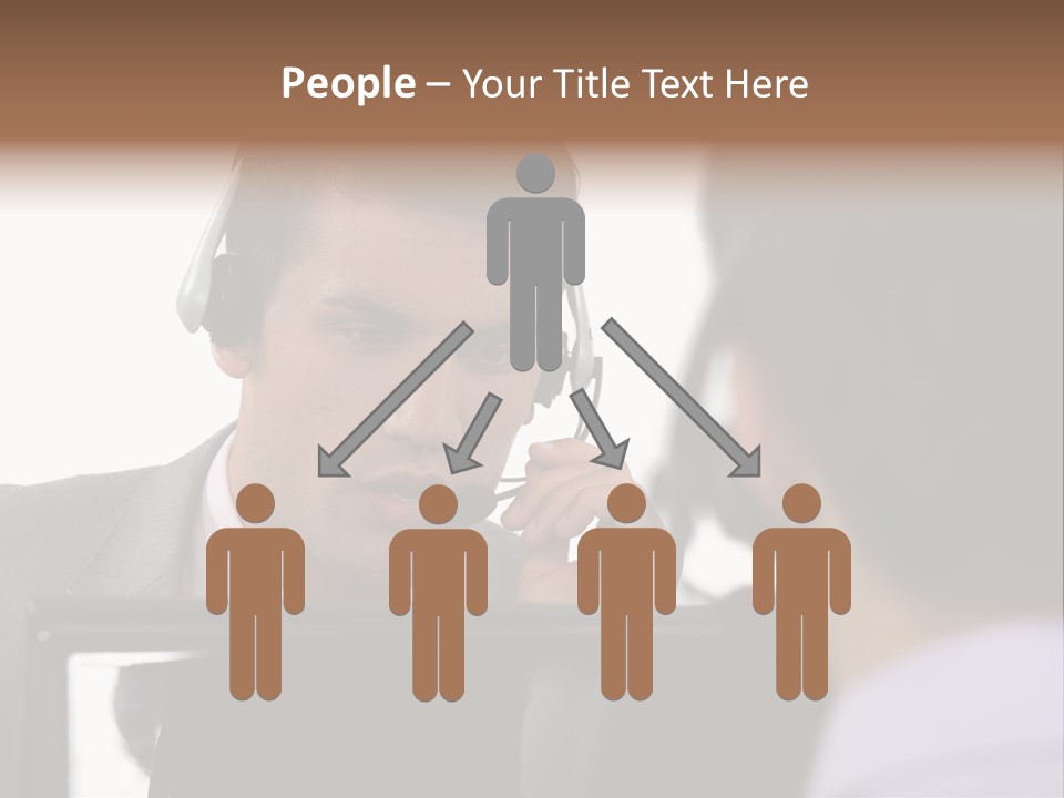 Friendly Call Face PowerPoint Template