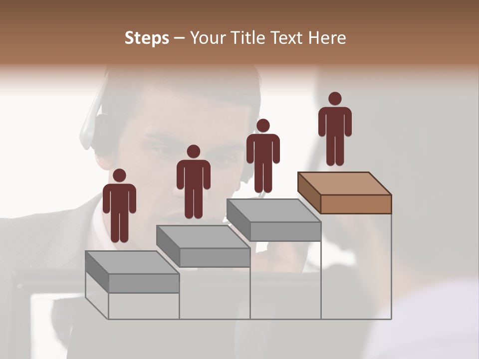 Friendly Call Face PowerPoint Template