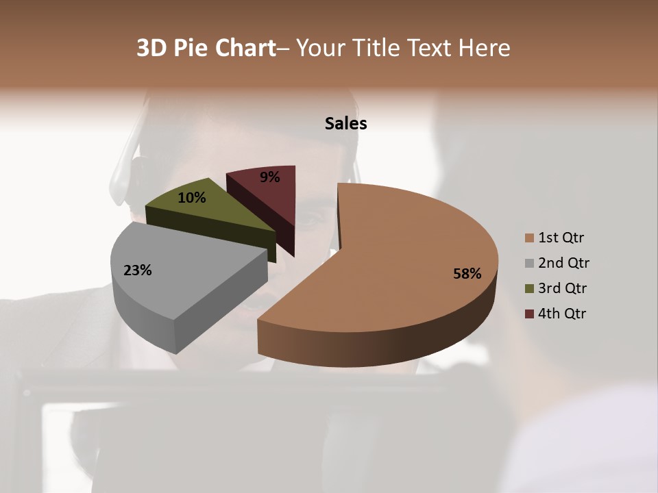 Friendly Call Face PowerPoint Template