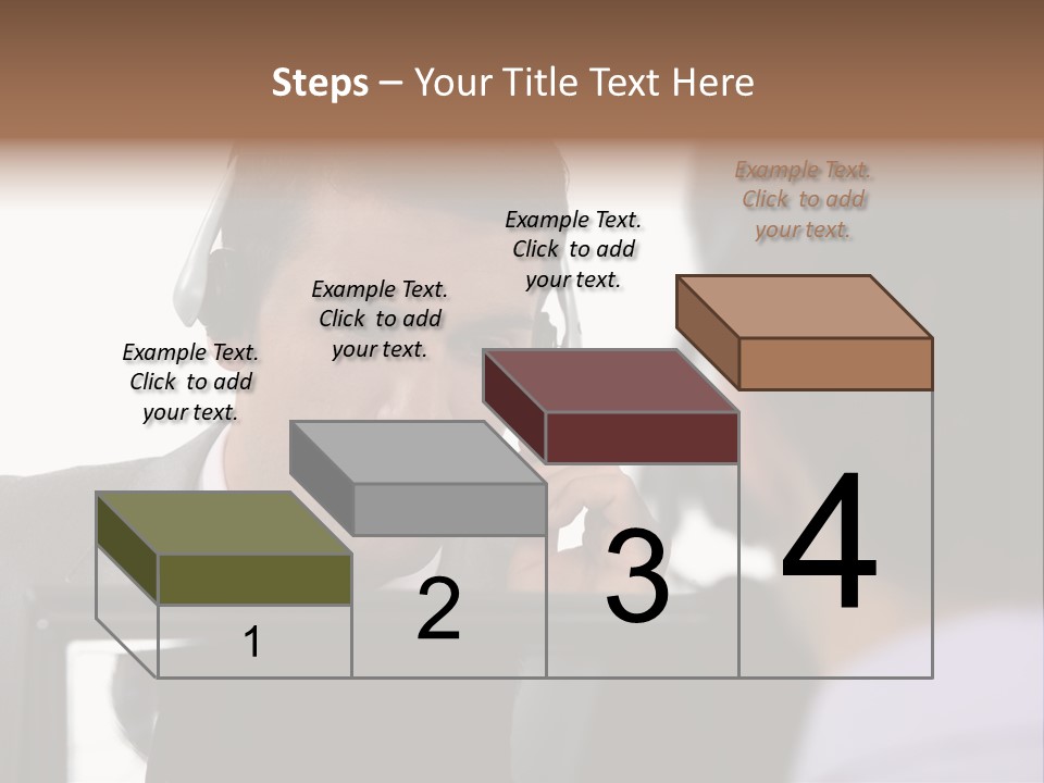 Friendly Call Face PowerPoint Template