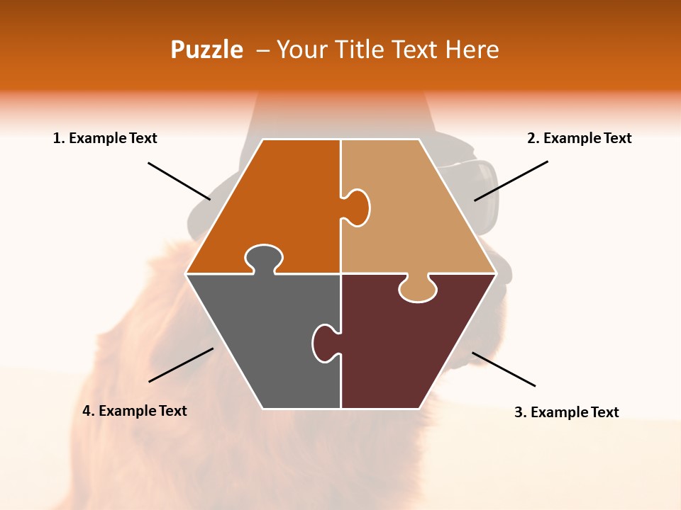 Healthy Background Pup PowerPoint Template